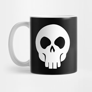 Skull - White Mug